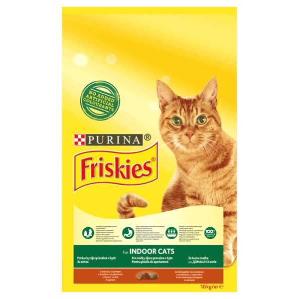 Suva hrana za mačke: Friskies Cat Indoor Piletina i Povrće