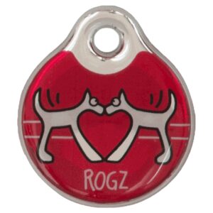 Pločice za ime i privresci: Rogz ID privezak za pse Red Heart