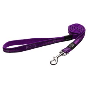 Povodac za pse: Rogz Povodac za pse Purple Chrome